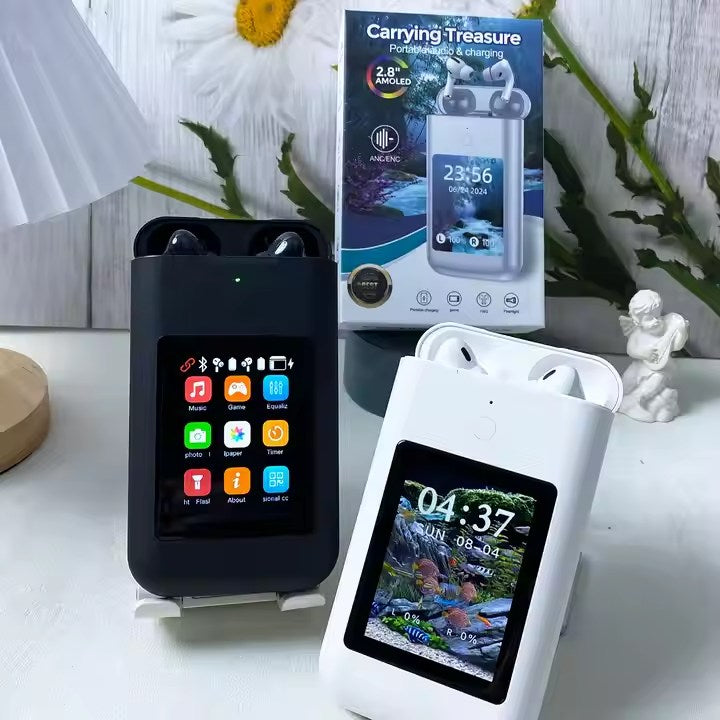 TF20 MULTIPURPOSE POWERBANK WITH AIRPODS AND DISPLAY