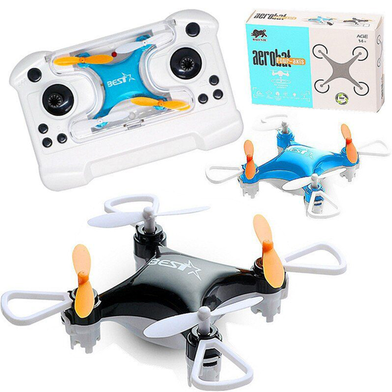 Mini Pocket 4 Axis Aerobat Quadrocopter Drone With Remote Control For Kids