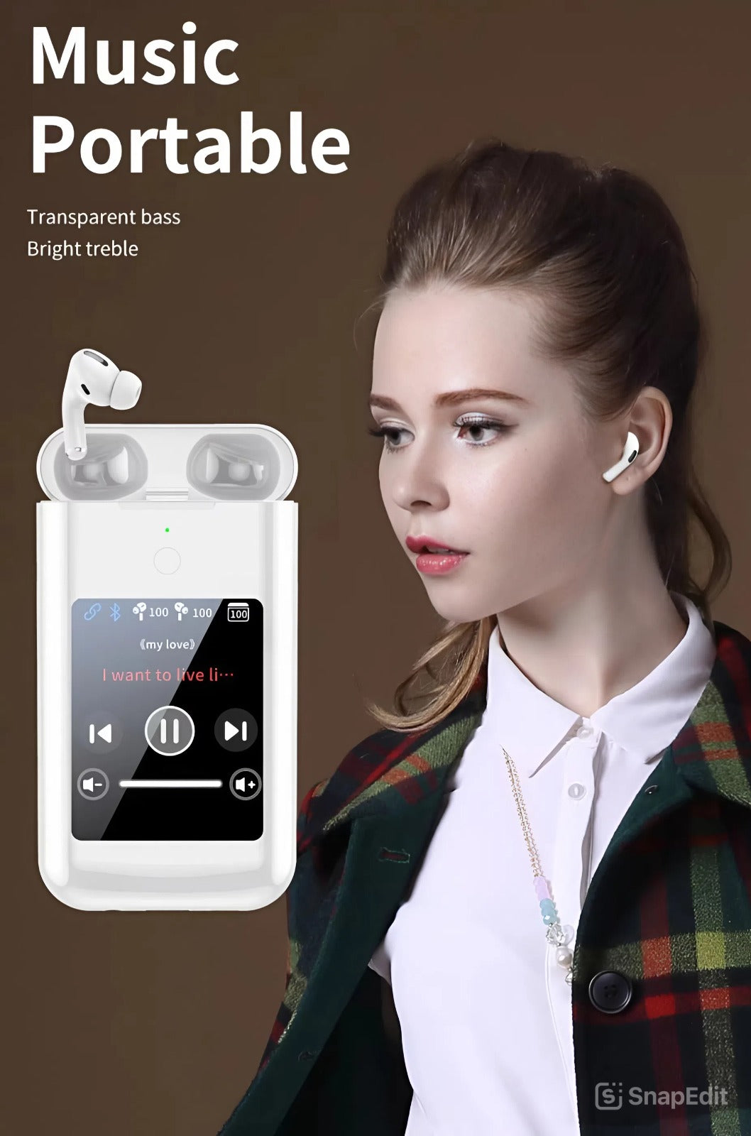TF20 MULTIPURPOSE POWERBANK WITH AIRPODS AND DISPLAY